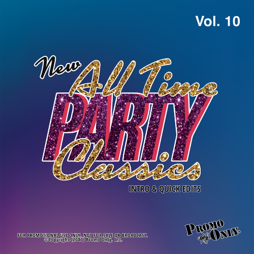 New All Time Party Classics - Intro Edits Volume 10 Album Cover